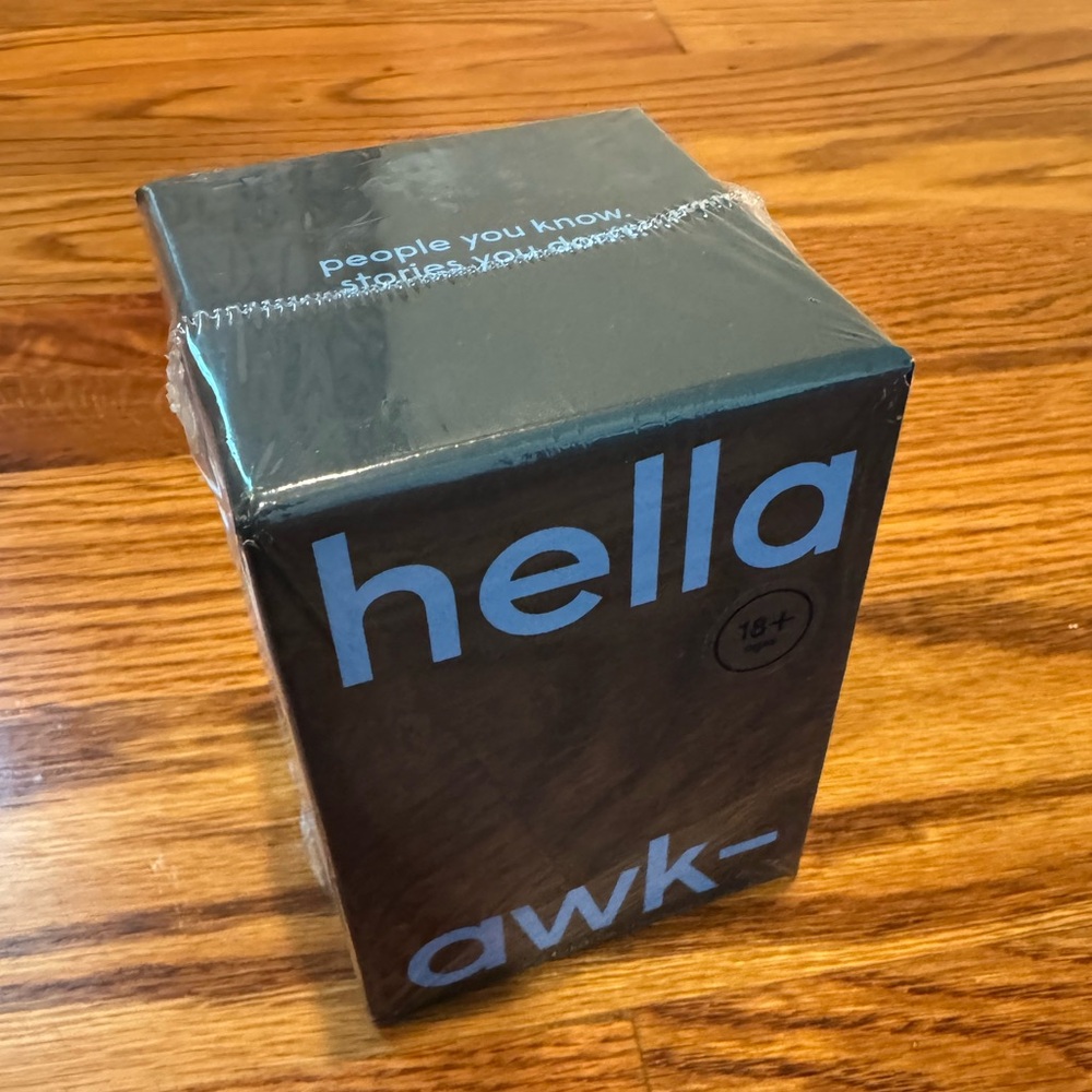 NWT Hella Awkward Card Game